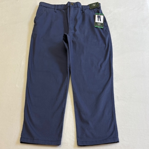 G.H. Bass & Co. Ladies' Chino Ankle Pants, Blue, Size 12, NWT - Picture 7 of 16